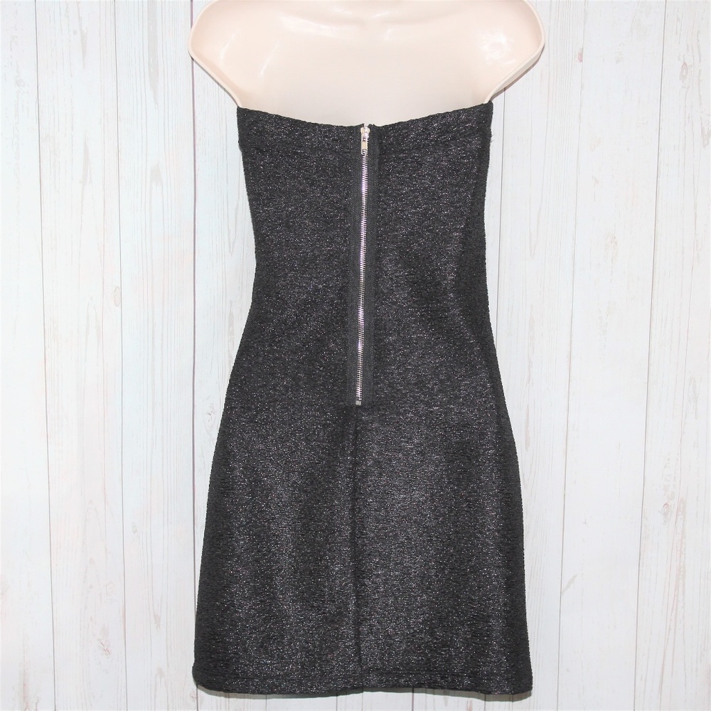 Speechless Black Strapless Cocktail Dress … - Picture 3 of 8
